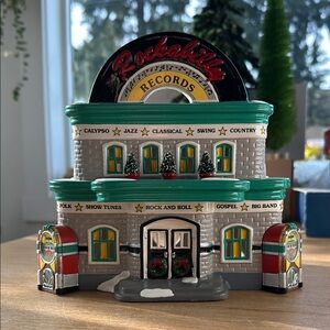 Christmas town record store Rockabilly Records